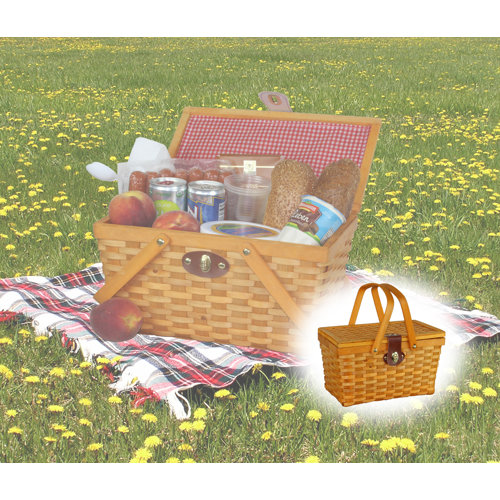 August Grove® Picnic Basket & Reviews Wayfair